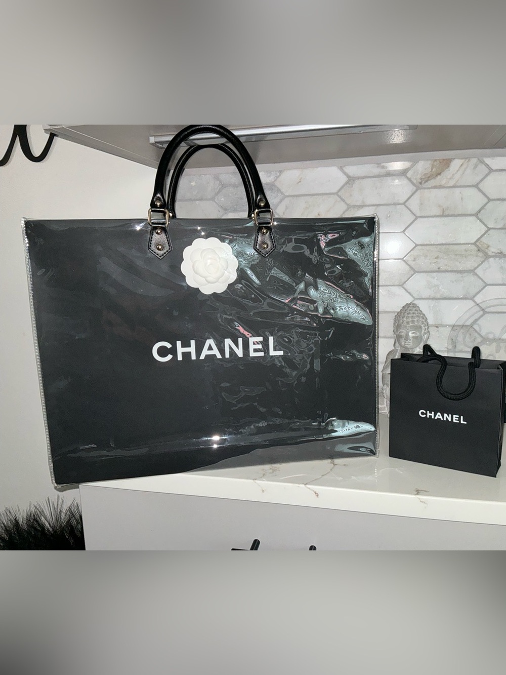 CHANEL Large Shopping Bag Tote